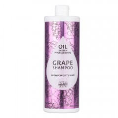 Шампунь для волосся з високою пористістю Ronney Professional Oil System Grape, 1000 мл