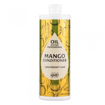 Кондиционер для волос с низкой пористостью Ronney Professional Oil System Mango, 1000 мл