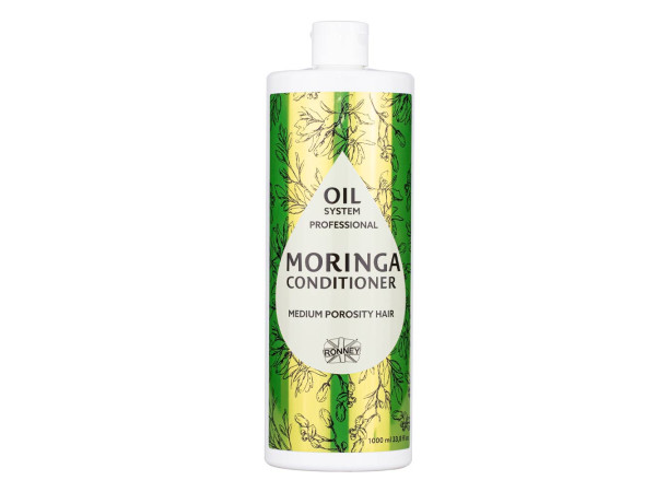 Кондиционер для пористых волос Ronney Professional Oil System Moringa, 1000 мл