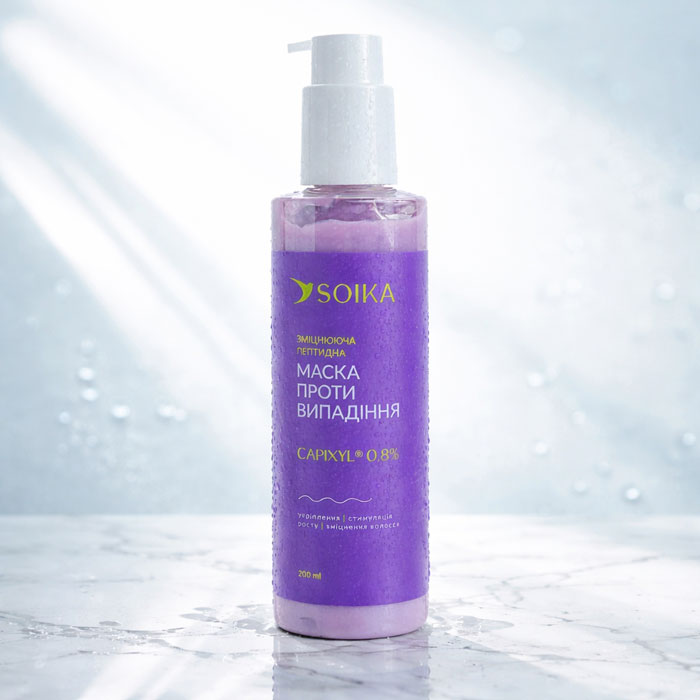 Маска для волос Soika Capixyl Active Пептидная укрепляющая, 200 мл