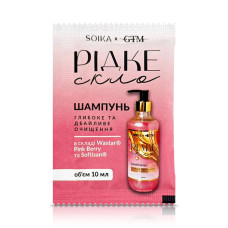 Шампунь для волосся Soika Рідке Скло Глибоке та дбайливе очищення, саше 10 мл