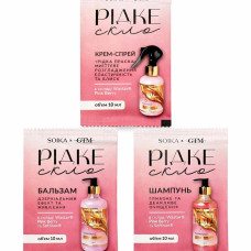 Набір саше для волосся Soika Рідке скло, 3x10 мл