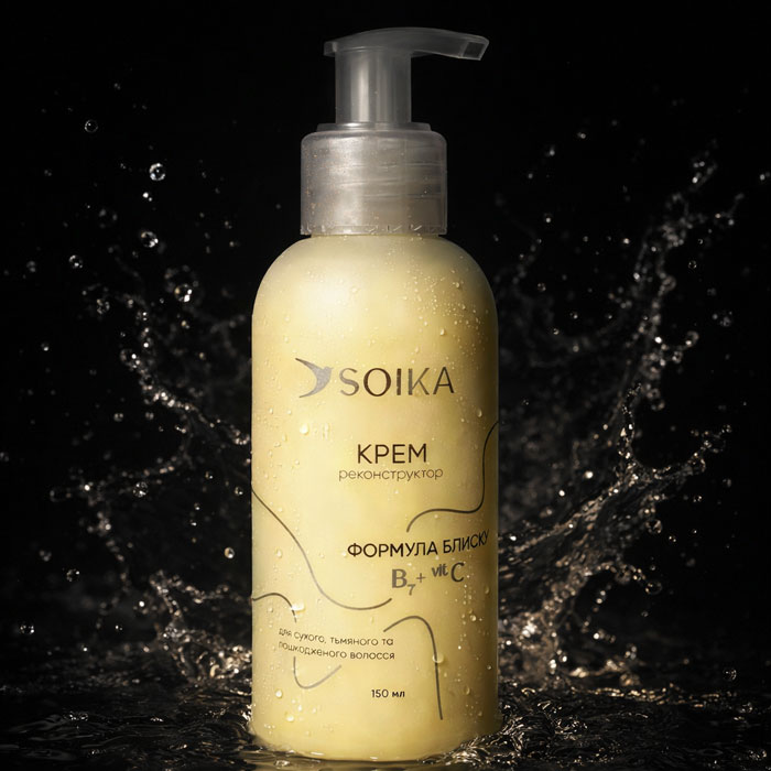 Крем-реконструктор для волос Soika Формула блеска, 150 мл