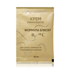 Крем-реконструктор для волосся Soika Формула блиску 10 мл