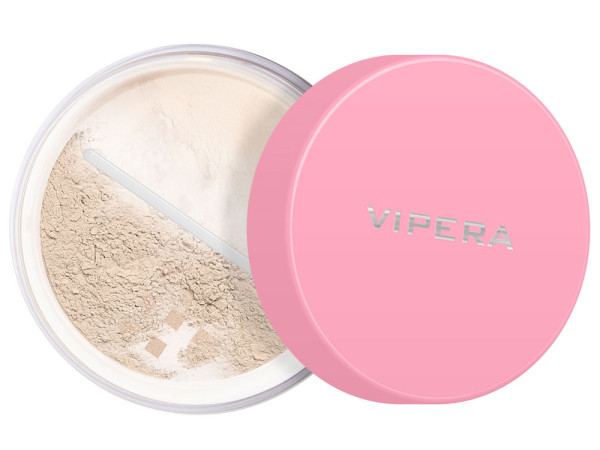 Рассыпчатая пудра с УФ-фильтром Vipera Face Loose Powder № 011 прозрачная матовая 15 г