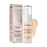 Светорассеивающая тональная основа Vipera Photo Model Photochromic с 3D Фотохромными пигментами № 12R Iconic Margot, 30 мл