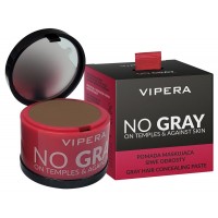 Тонуюча пудра-коректор для відростів волосся Vipera No Gray №01 світло-коричнева 7,7 г