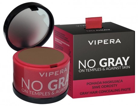 Заказать Тонуюча пудра-коректор для відростів волосся Vipera No Gray №01 світло-коричнева 7,7 г недорого