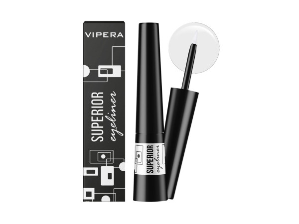 Подводка для глаз Vipera Superior №08 white 3 мл