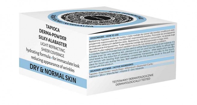 Заказать Розсипчаста пудра для обличчя Vipera Cos-Medica Silky-Alabaster Tapioca Derma Powder для нормальної та сухої шкіри, 11 г недорого