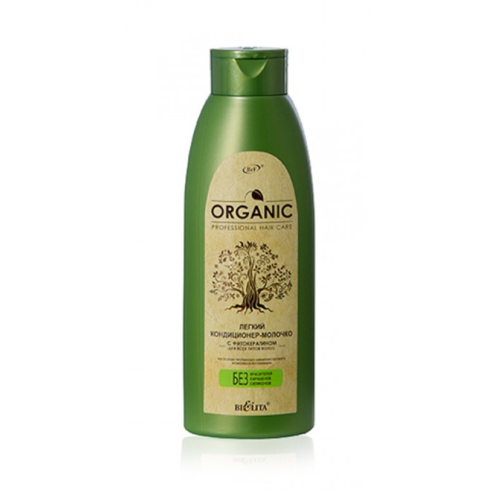 Кондиционер-молочко с фитокератином для всех типов волос, Organic Hair Care Белита