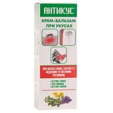 Крем-бальзам Аромат Антикус Эфективная помощь при укусах насекомых 70 г
