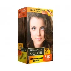 Крем-краска Аромат Permanent Color тон русый темный №5.00