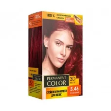 Крем-краска Аромат Permanent Color тон гранатовый №5.46