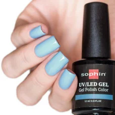 Гель-лак Sophin UV/LED № 0713, alpine blue