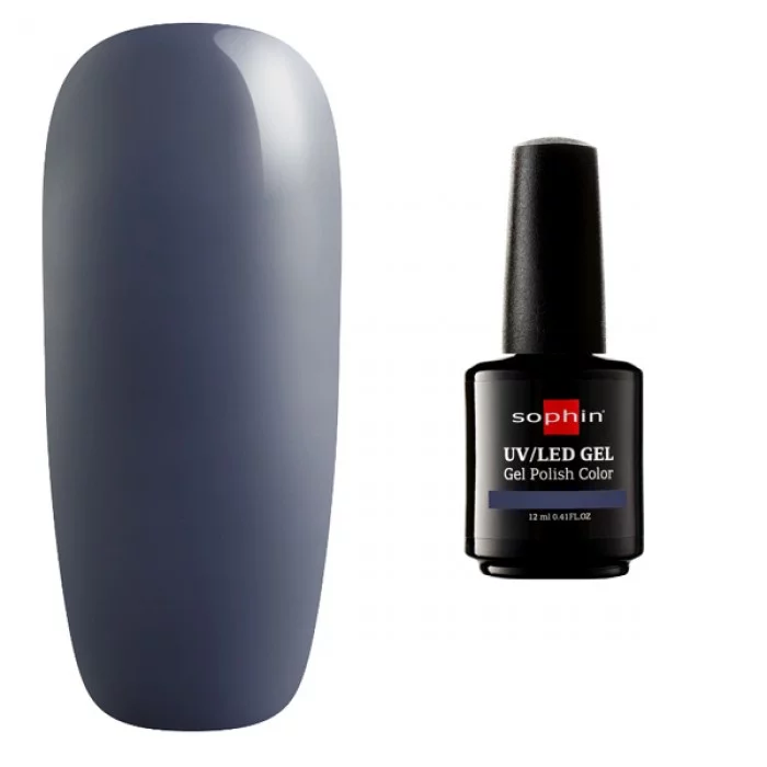 Гель-лак Sophin UV/LED № 0760, graphite grey
