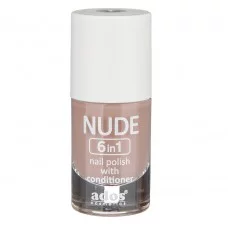 Лак-кондиционер для ногтей Ados Nude 6в1 с аргановым маслом № 12, 8г