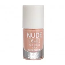 Лак-кондиционер для ногтей Ados Nude 6в1 с аргановым маслом №02,  8 г