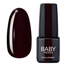 Гель лак Baby Moon Burgundy Gel polish №003 шоколадно-вишневий 6 мл