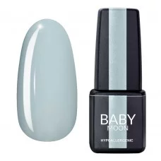 Гель лак Baby Moon Cold Ocean Gel polish №001 бело-голубой 6 мл