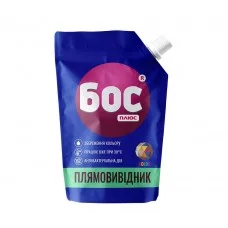 Гель пятновыводитель кислородный для цветных тканей Бос плюс Color 500 мл
