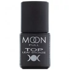 MOON FULL Toп Leaf Bronze 8 мл без липкого шару