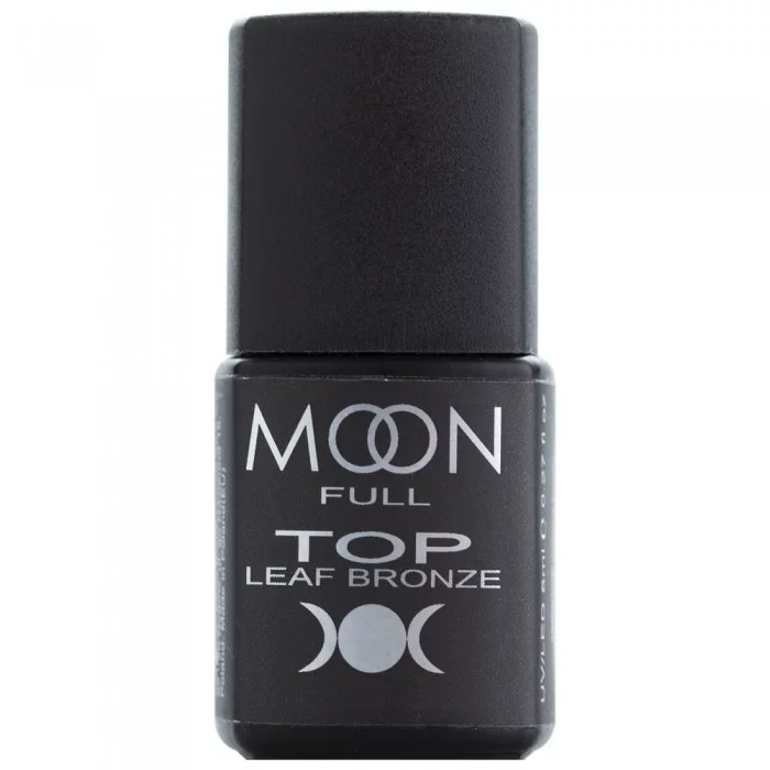 Топ с блестками Moon Full Leaf Bronze без липкого слоя 8 мл