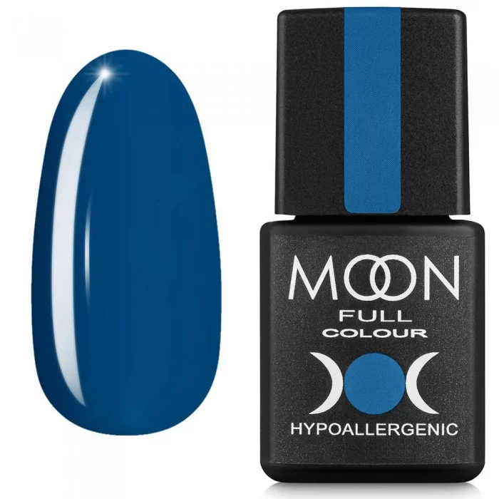 Гель-лак MOON FULL color Gel polish №653 фаянсовий світлий 8 мл, 5908254190155