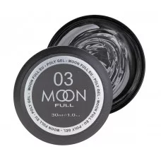 Полігель для нарощування нігтів Moon Full Poly Gel № 03 Прозорий 30 мл