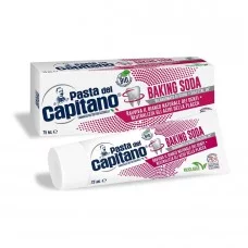Зубная паста Pasta del Capitano Baking Soda отбеливающая 100% Экологическая упаковка 75 мл