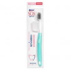 Зубная щетка SOS Denti charcoal с угольными щетинками Pasta del Capitano