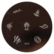 Пластина для стемпинга Ronney Professional Stamping Palete RN 00404
