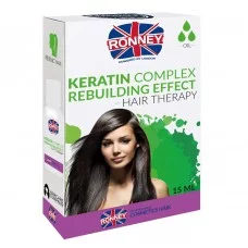 Олія для волосся Ronney Hair Oil Keratin Complex відновлюючий ефект 15 мл