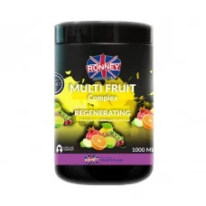 Маска регенеруюча RONNEY MULTI FRUIT COMPLEX для сухого та пошкодженого волосся 1000 мл