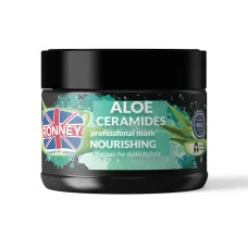 Маска питательная RONNEY ALOE AND CERAMIDES для тусклых и сухих волос 300 мл