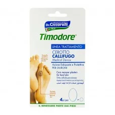 Пластыри для твердой кожи Timodore Dr.Ciccarelli 4шт