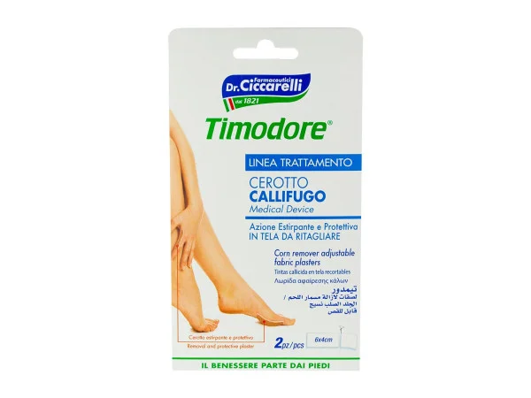 Пластыри для удаления мозолей отрезные Timodore Dr.Ciccarelli 2шт