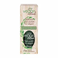 Лак для ногтей Vegan Natural №10 зеленый 6 мл