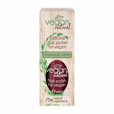 Лак для ногтей Vegan Natural №11 бордовый 6 мл