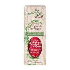 Лак для ногтей Vegan Natural №12 красный 6 мл