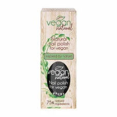 Лак для ногтей Vegan Natural №15 серый 6 мл