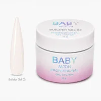 Моделирующий гель для ногтей Baby Moon Builder Gel, 15 мл № 03