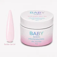 Моделирующий гель для ногтей Baby Moon Builder Gel, 15 мл № 04