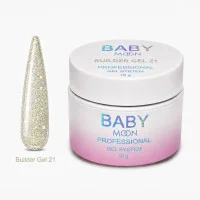 Моделирующий гель с блестками Baby Moon Glitter Builder Gel, 15 мл №21
