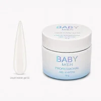 Рідкий гель Baby Moon Liquid Builder Gel для зміцнення та моделювання нігтів, 15 мл № 02