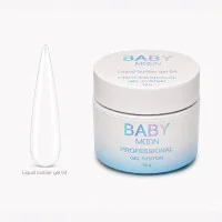 Рідкий гель Baby Moonl Liquid Builder Gel для зміцнення та моделювання нігтів, 15 мл № 04