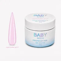 Рідкий гель Baby Moon Liquid Builder Gel для зміцнення та моделювання нігтів, 15 мл № 07