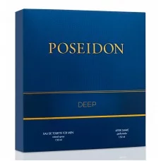 Косметичний набір для чоловіків Instituto Espanol POSEIDON DEEP  (туал.вода 150 мл + лосьйон після гоління 150 мл)