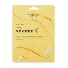 Тканевая маска Monic Beauty #Skin Code Sheet mask Vitamin C, 25 мл