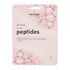 Тканевая маска Monic Beauty #Skin Code Sheet mask Peptides, 25 мл